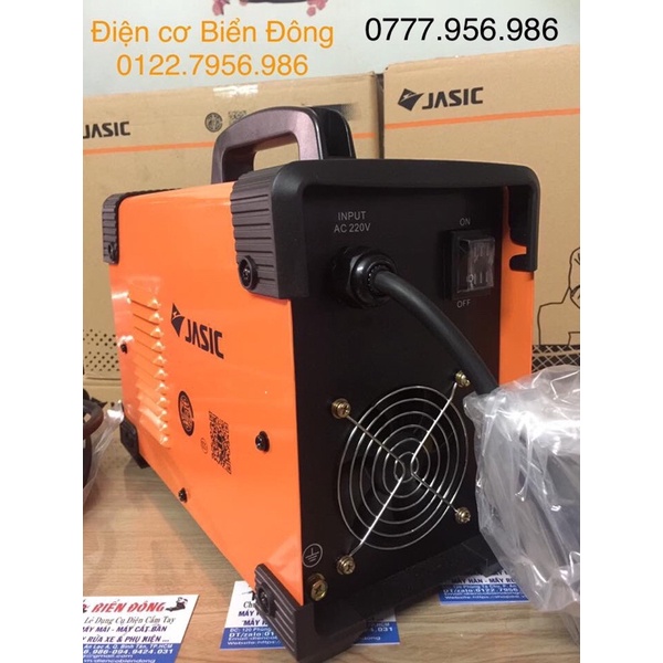 Máy Hàn 🍊 FREESHIP 🍊 Tặng bộ mặt nạ Hàn bó 20 que hàn Hàn que chấm boong 4 ly với máy hàn JASIC ARC-200E mới Anh Quốc