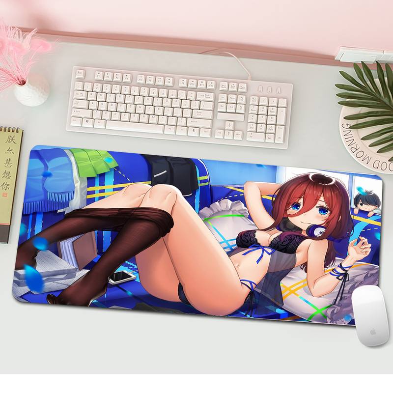 Nakano miku gotoubun no hanayome girl Bàn Phím Và Chuột Máy Tính