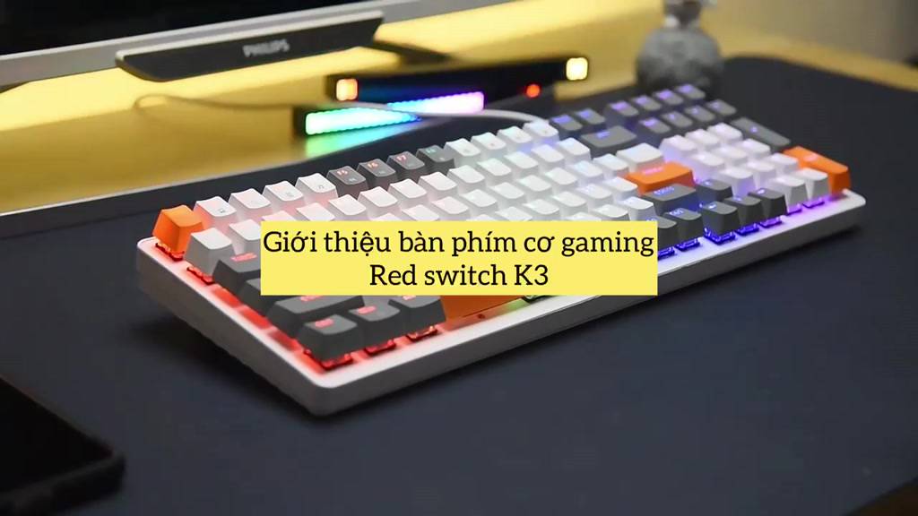 Bàn Phím Cơ Cao Cấp K3 Premium Gaming Nhiều Chế Độ Led Cực Đẹp, Trục Cơ Học Red Switch Dùng Cho Máy Tính, Laptop | BigBuy360 - bigbuy360.vn
