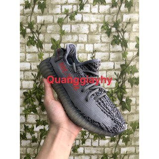 Giày thể thao sneaker yz xám đỏ