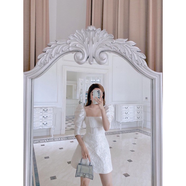 Đầm dự tiệc sang trọng vải gấm cao cấp | BigBuy360 - bigbuy360.vn