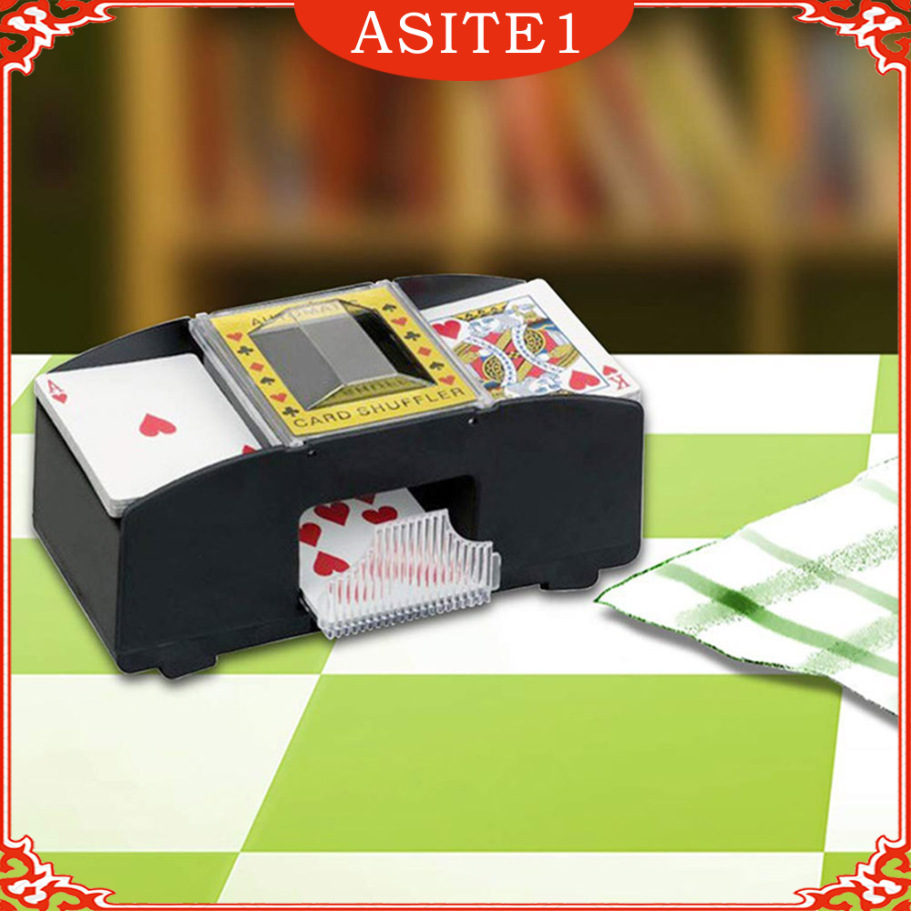 Electric Automatic Playing Card Shuffler Party Games Classic Poker Deck Shuffler