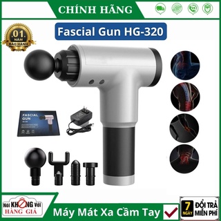 Máy massage cầm tay máy đấm lưng 6 chế độ fascial hg-320 - ảnh sản phẩm 1