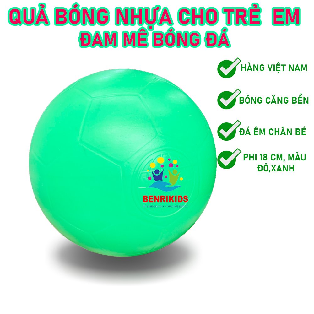 Qủa Bóng Màu Sắc Cho Bé Yêu Thích Đá Bóng Không Mùi An Toàn,Đồ Chơi Vận Động Vui Nhộn