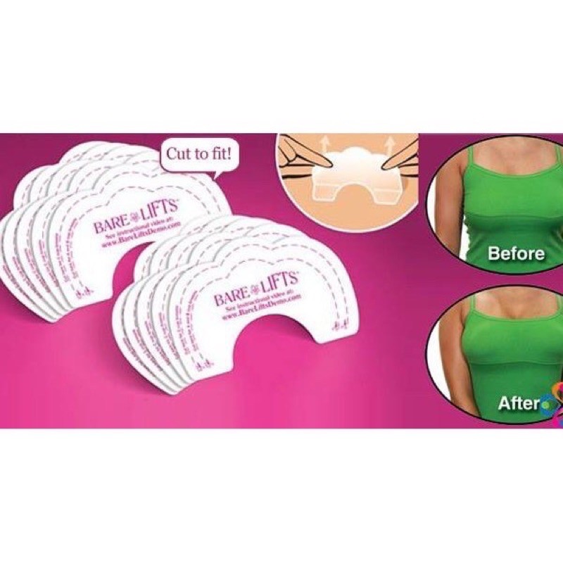 Combo 10 miếng dán nâng ngực Bare Lifts | BigBuy360 - bigbuy360.vn