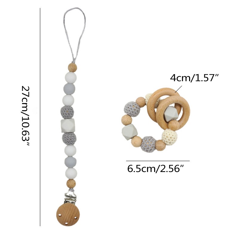 Set 2 Giá Đỡ Núm Vú Giả Hình Gấu Koala Dễ Thương Cho Bé