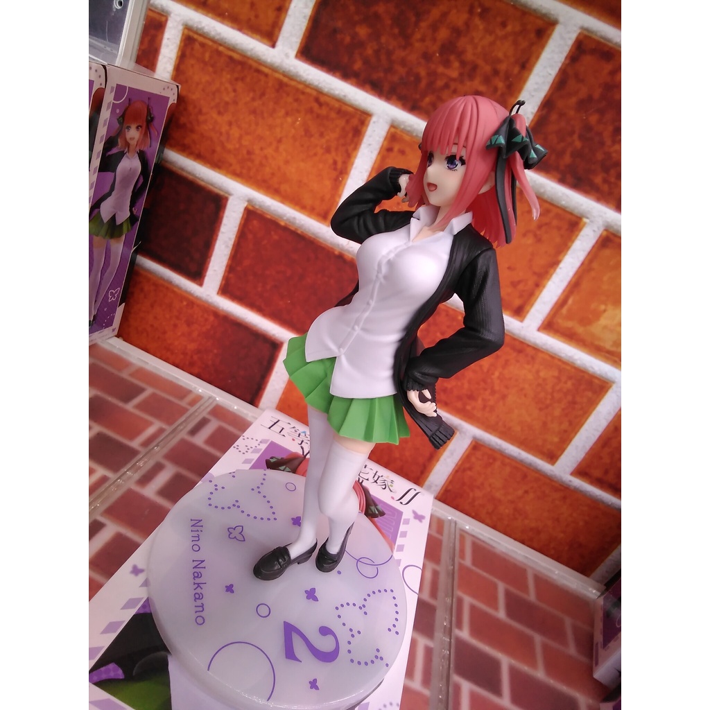 VIDEO   Mô hình nino nakano tóc ngắn Figure Coreful Renewal - Gotobun no Hanayome