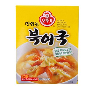 Súp canh cá xé ottogi 34g
