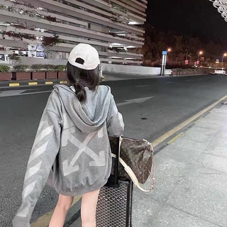 áo khoác nỉ có mũ off white