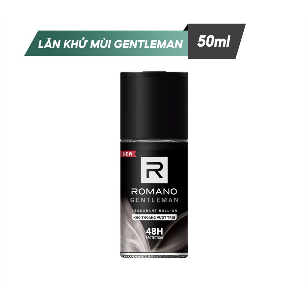 Lăn khử mùi hương nước hoa Romano Gentleman 50ml