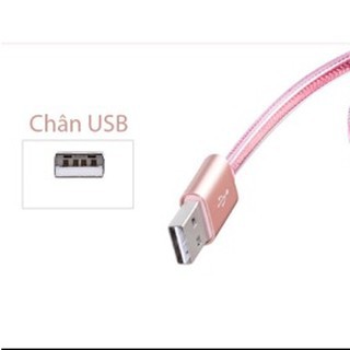 Dây sạc iPhone hoco dài 2m có đèn led báo hiệu