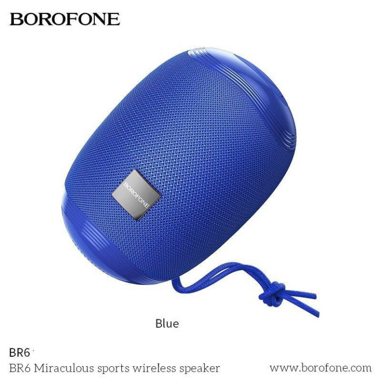 Loa Bluetooth Mini Borofone BR6 V5.0 Âm Thanh Lớn Rõ - BH 12 tháng (Màu Sắc giao ngẫu nhiên)