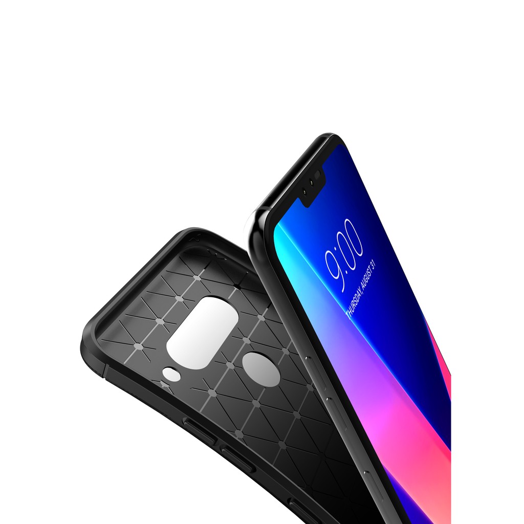 Ốp LG V40 Thinq chống sốc vân rằn ri hiệu auto focus siêu bền