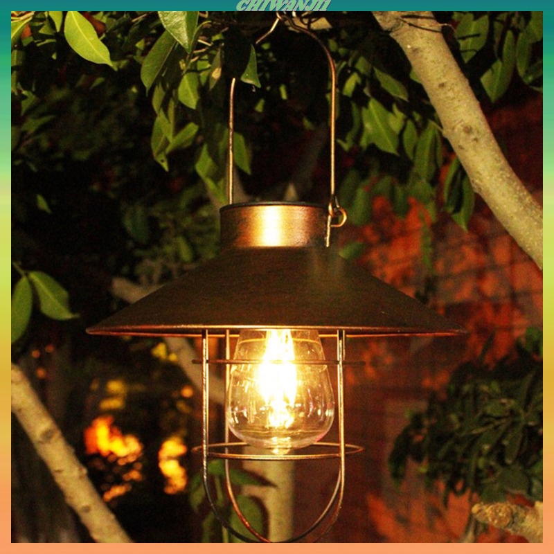 [CHIWANJI1]Solar Lantern Lamp Waterproof IP65 Lights Landscape for Patio Tree Fence