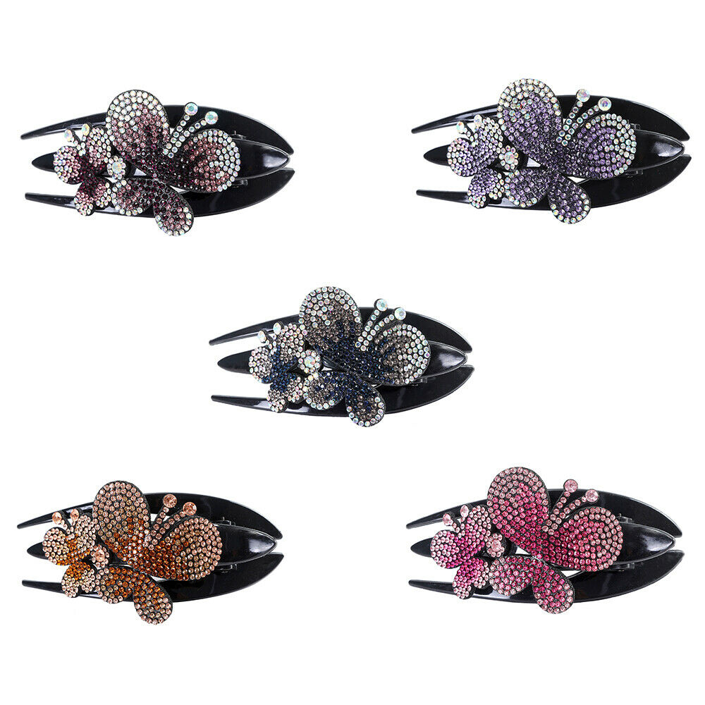 Kẹp Tóc Đính Đá Độc Đáo Phong Cách Hàn Quốc Cho Nữ