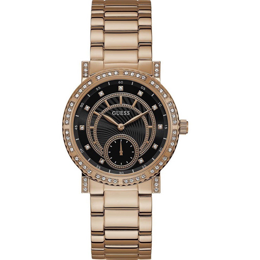 Đồng Hồ Nữ Guess W1006L2 38mm Dây Thép Màu Rose Size 38mm