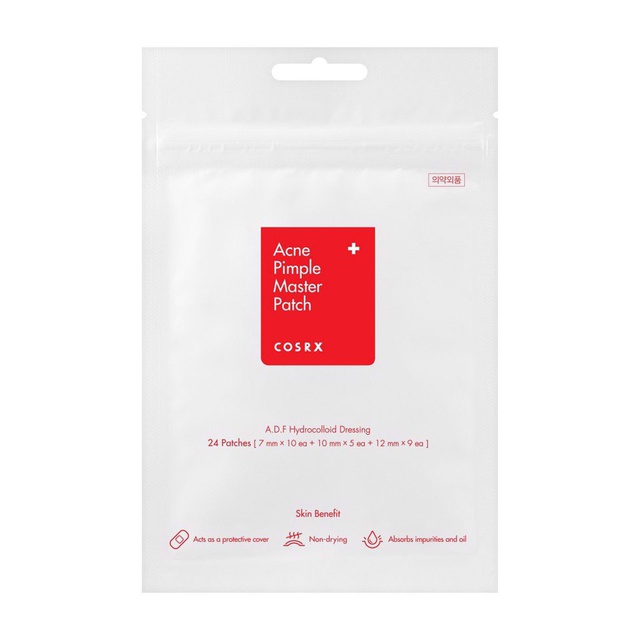 Miếng dán xoá tan mụn viêm COSRX Acne Pimple Master 24 miếng dán | BigBuy360 - bigbuy360.vn