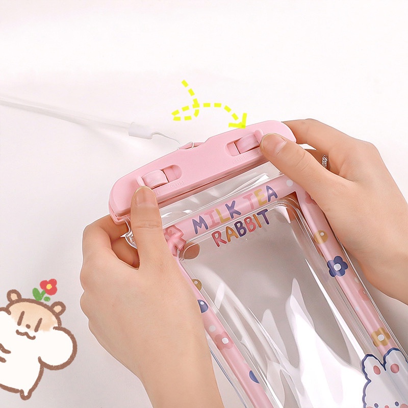(Bán Buôn Sỉ) Túi đựng điện thoại chống nước có phao thích hợp cho mọi loại điện thoại