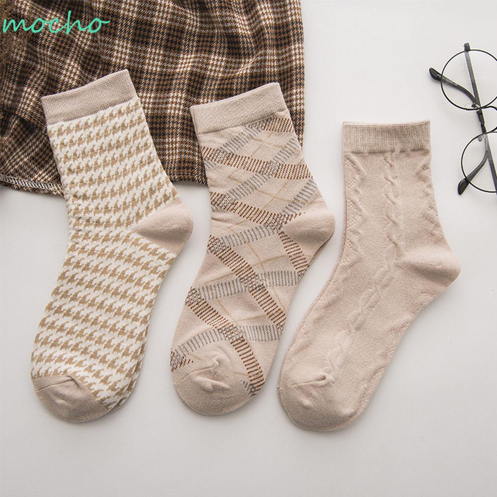 Vớ cotton kiểu dáng xinh xắn dễ thương cho nữ