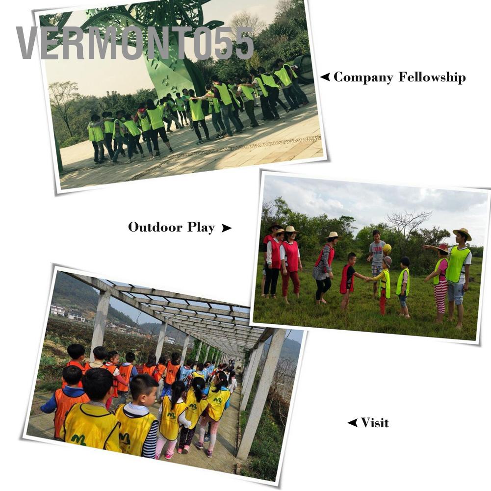 Vermont055 5Colors Children Waistcoat Vest Jacket for Outdoor Sports Football Training