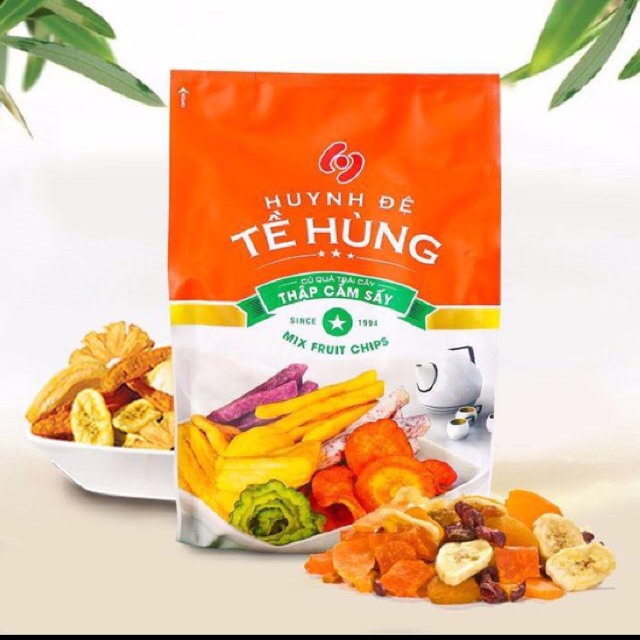 Combo 2 gói hoa quả sấy tề hùng 1kg