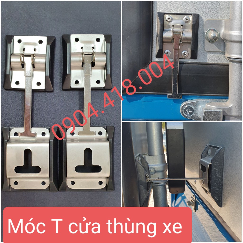 Móc chữ T khóa cửa thùng Xe Tải