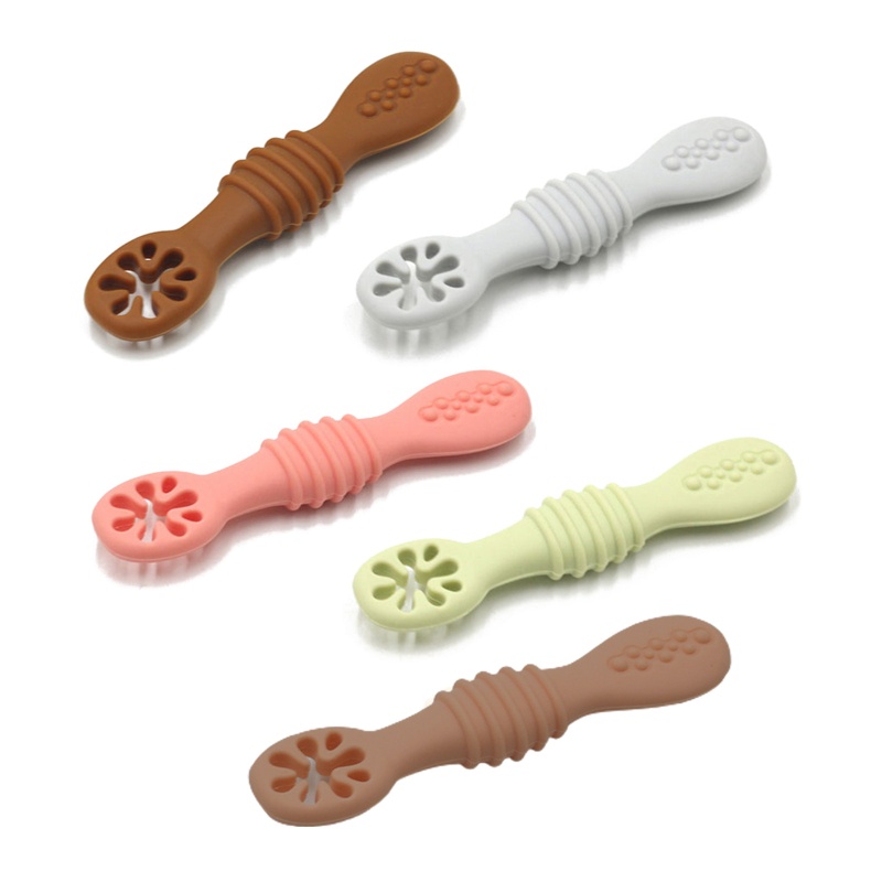 Muỗng Silicone Cho Bé Tập Ăn Dặm