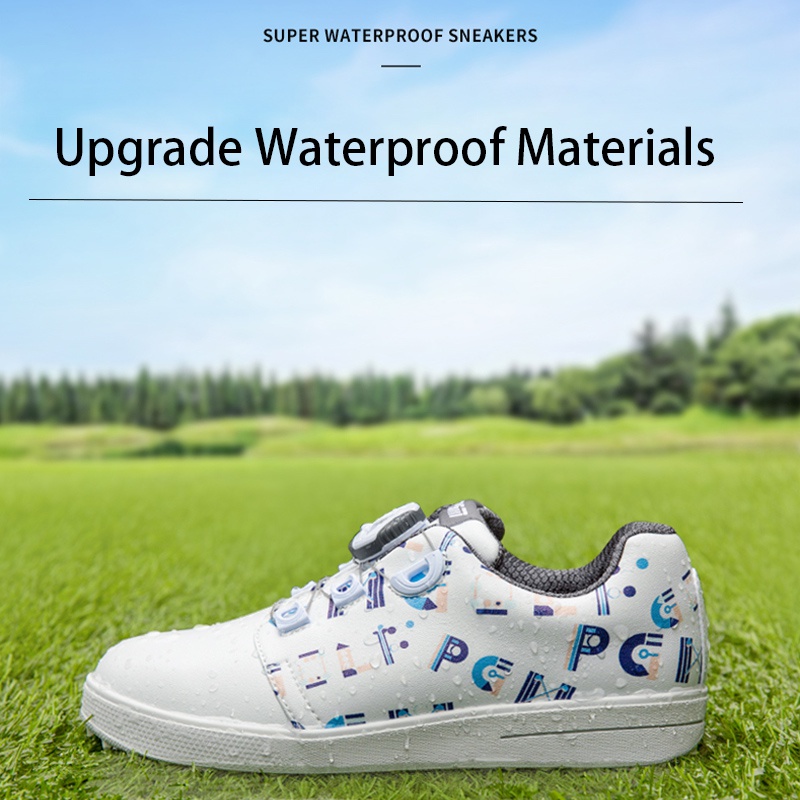 Giày Thể Thao Chơi Golf PGM Trọng Lượng Nhẹ Thoáng Khí Chống Trượt Chống Thấm Nước Cho Thanh Thiếu Niên