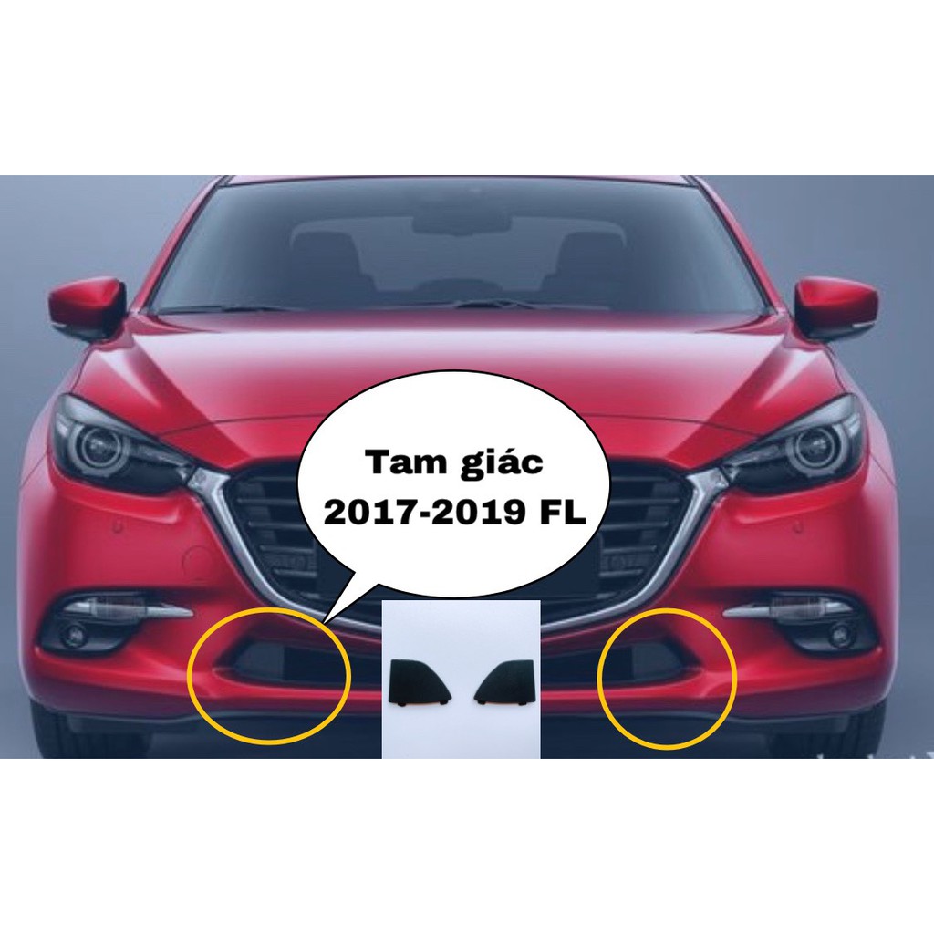 Mazda 3 nhựa tam giác phía trước, nắp đậy tròn phía sau (Giá cho 1 đôi) | BigBuy360 - bigbuy360.vn