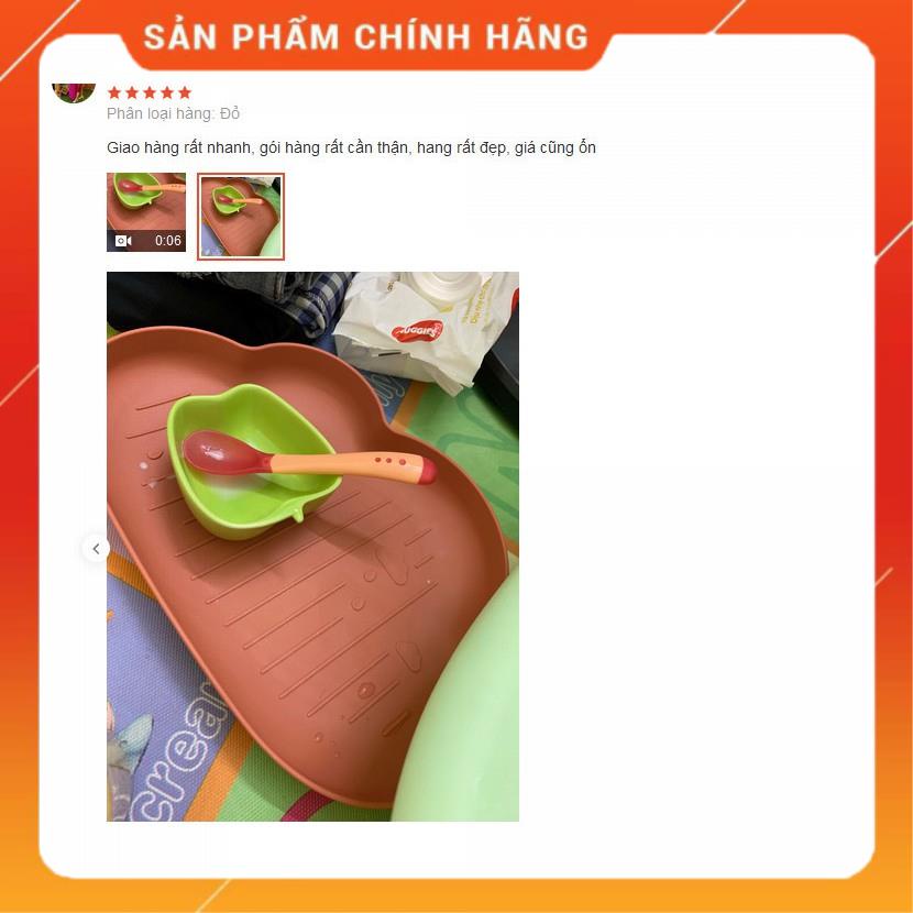 Khay đựng đồ ăn dặm Hình Đám Mây bằng Lúa Mạch an toàn cho bé - 𝐃𝟐𝟏