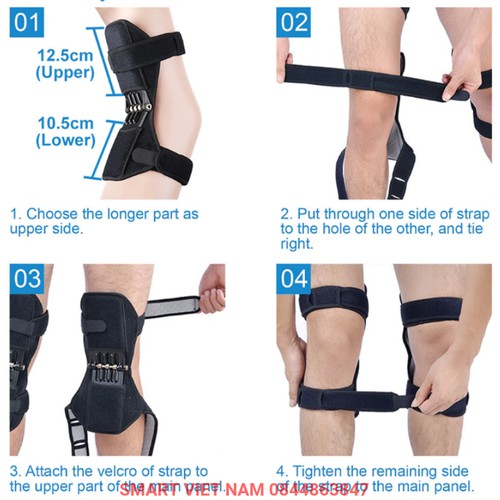 Đai bảo vệ đầu gối, trợ lực khớp gối cao cấp