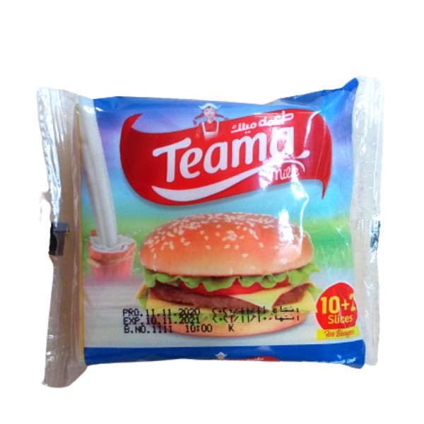 [ LOẠI 1] Phô mai lát Burger Teama Ai Cập 200g