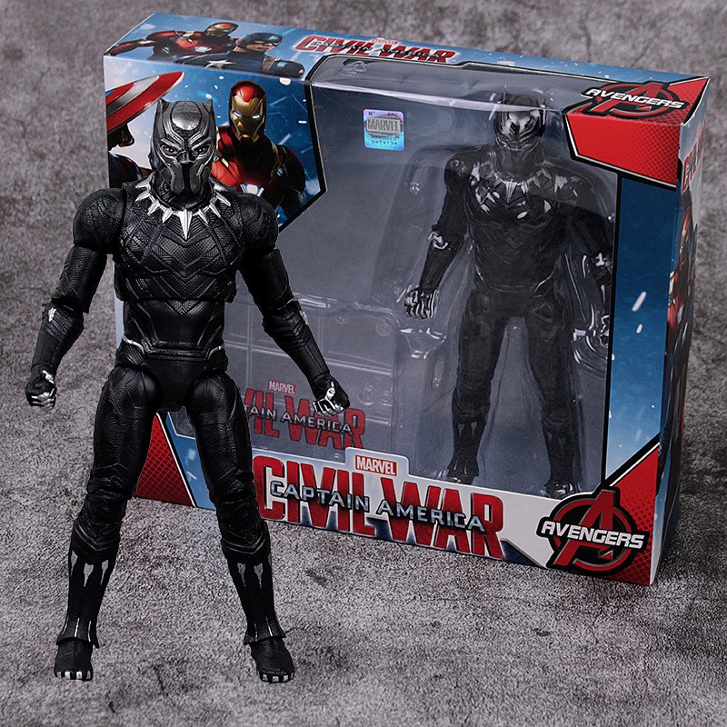 Mô Hình Black Panther Gundam Figure Marvel Avengers
