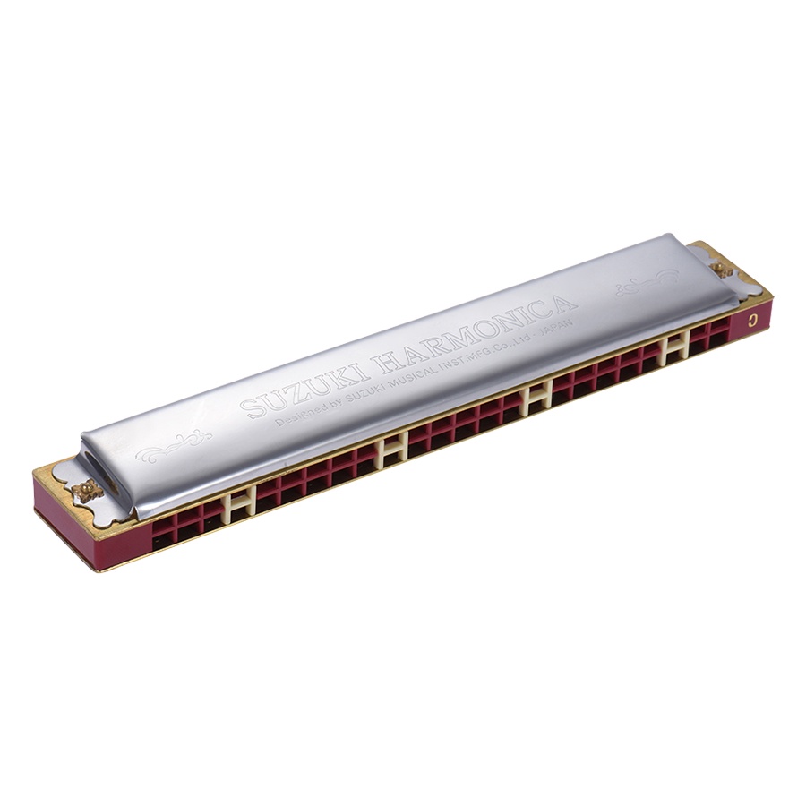 [Chính hãng] Kèn Harmonica Tremolo Suzuki Study 24 - 24 holes , 3 tone