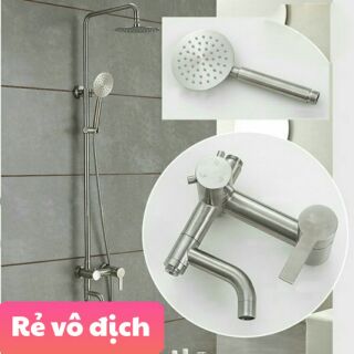 Cây sen tam nóng lạnh inox 304