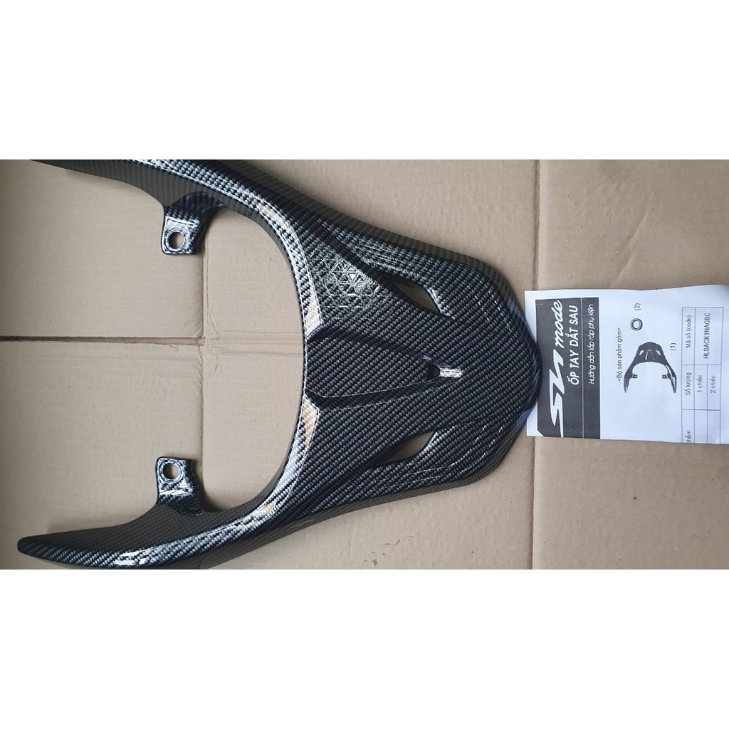 PHỤ KIỆN SH MODE 2020 ỐP TAY DẮT CARBON
