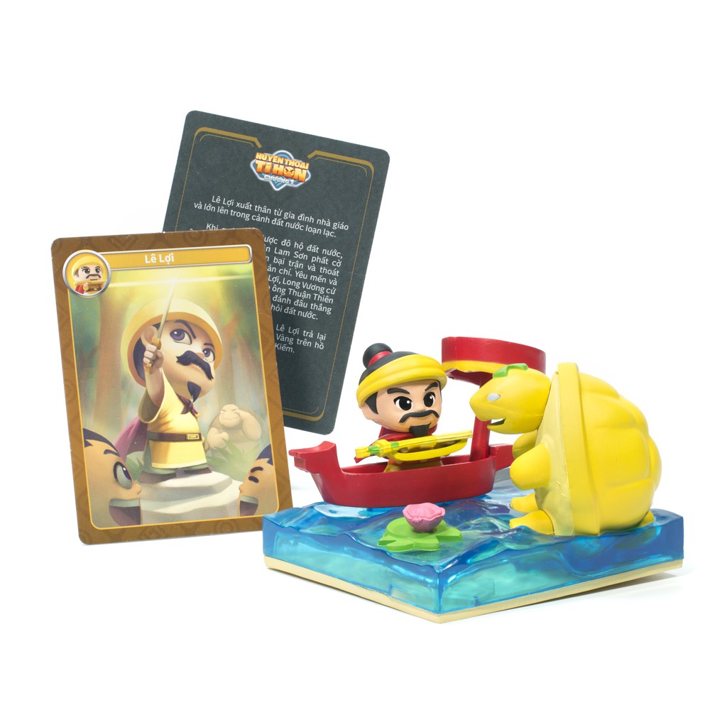 Chính hãng - Trọn bộ Huyền Thoại Tí Hon - Mô hình lắp ráp, Card bo góc nhân vật