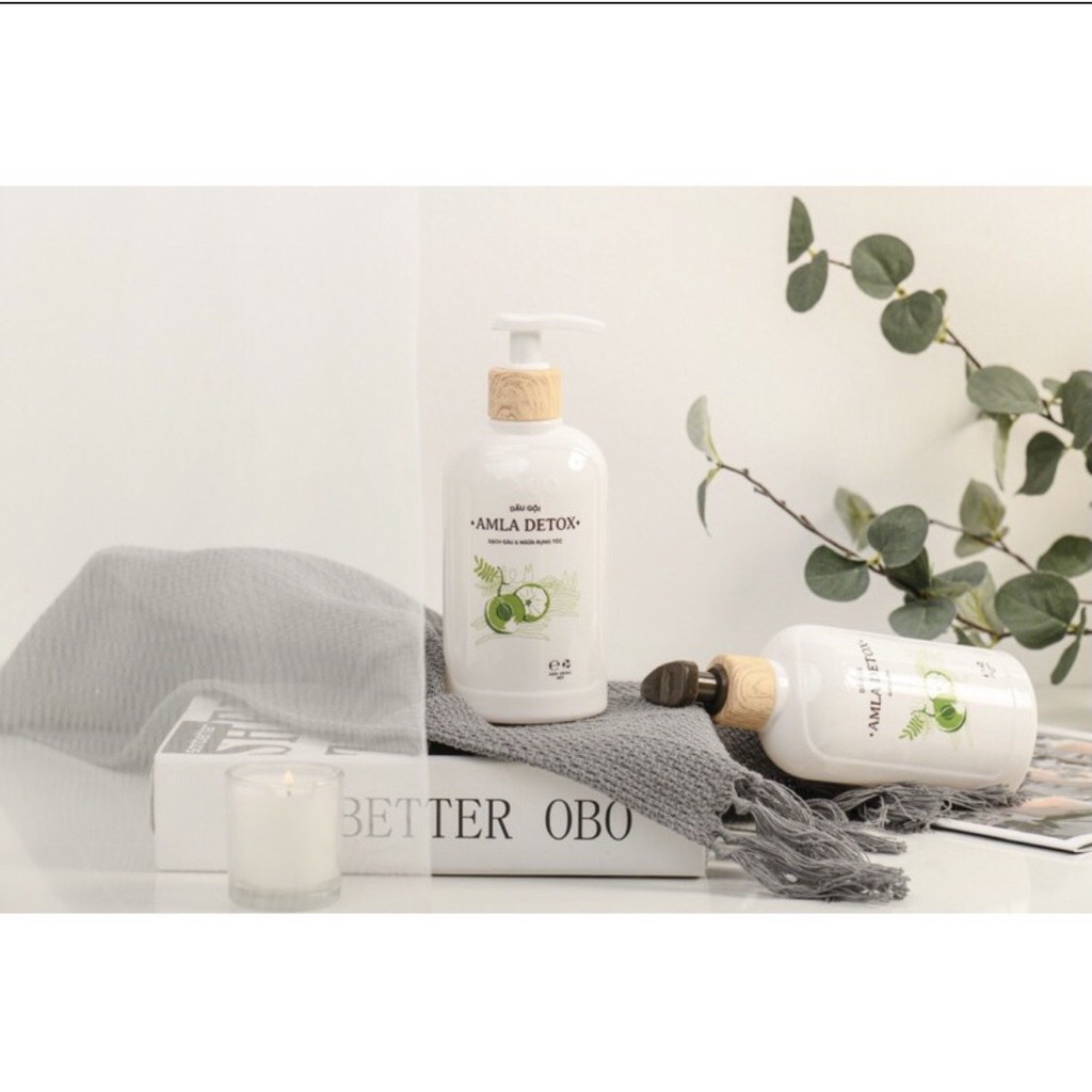 Dầu Gội AMLA DETOX Ngăn Dụng Tóc Gấp 5 Lần Cho Bạn Mái Tóc Dài Mượt | BigBuy360 - bigbuy360.vn