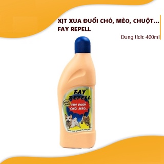Thuốc Xịt Xua Đuổi Chó, Mèo, Chuột...Fay Repell