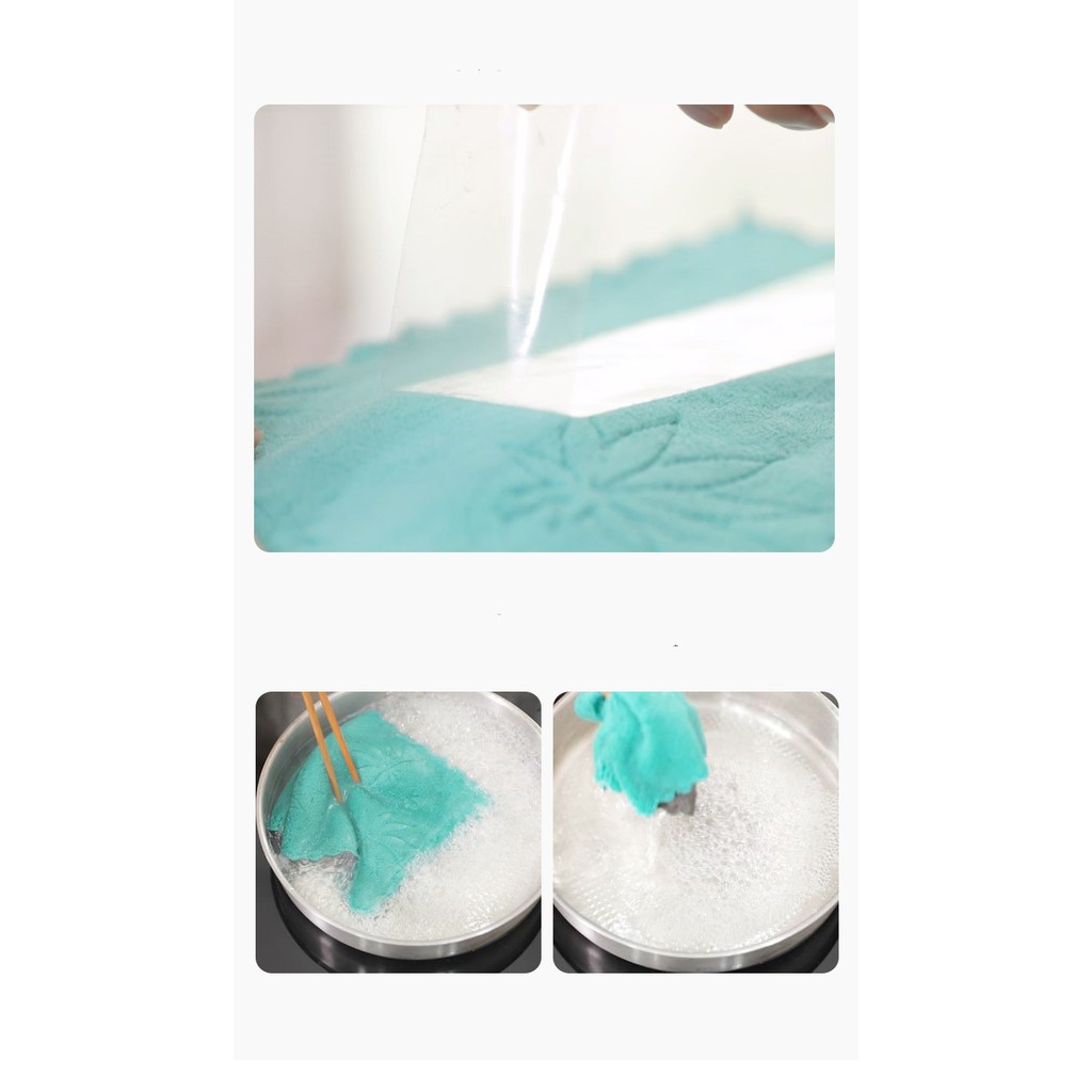 Bộ 5/ 10 khăn lau vệ sinh chống thấm nước tiện lợi dành cho nhà bếp