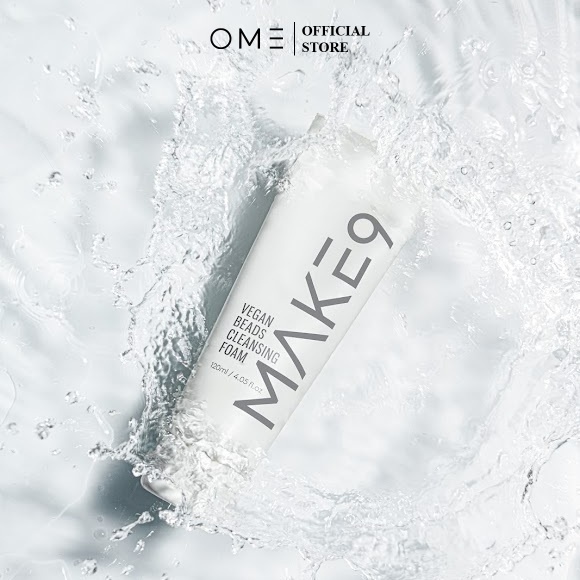 Sữa Rửa Mặt Cấp Ẩm Làm Sạch Sâu Make9 Vegan Beads Cleansing Foam 150ml