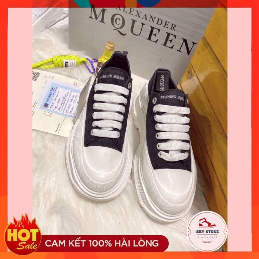 [XẢ KHO] Giày mcqueen 2020 đế 5 phân, Mcq độn đế nam nữ siêu hot