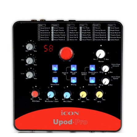 Icon Upod Pro – Sound Card Thu Âm Chuyên Nghiệp