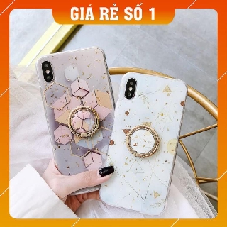 Ốp lưng iphone Golden kèm Ring