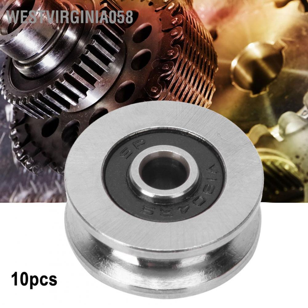 Có thể bán buôn Set 10 Vòng Bi Hình Chữ V TV0418 4*18*8mm westvirginia058 Hàng giao ngay