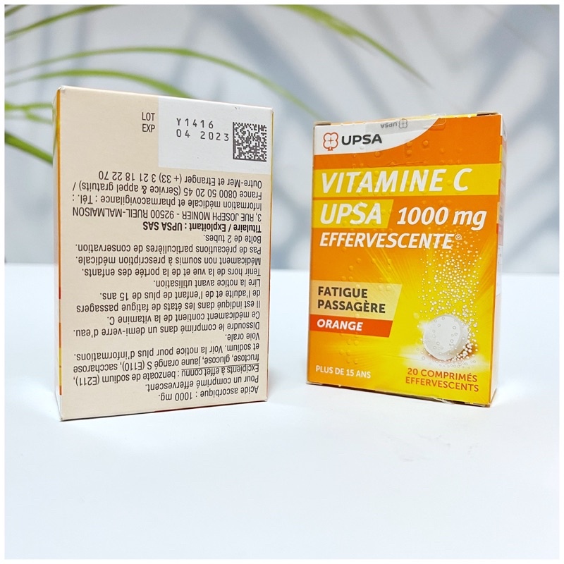 Vitamin C sủi UPSA 1000mg 20 viên