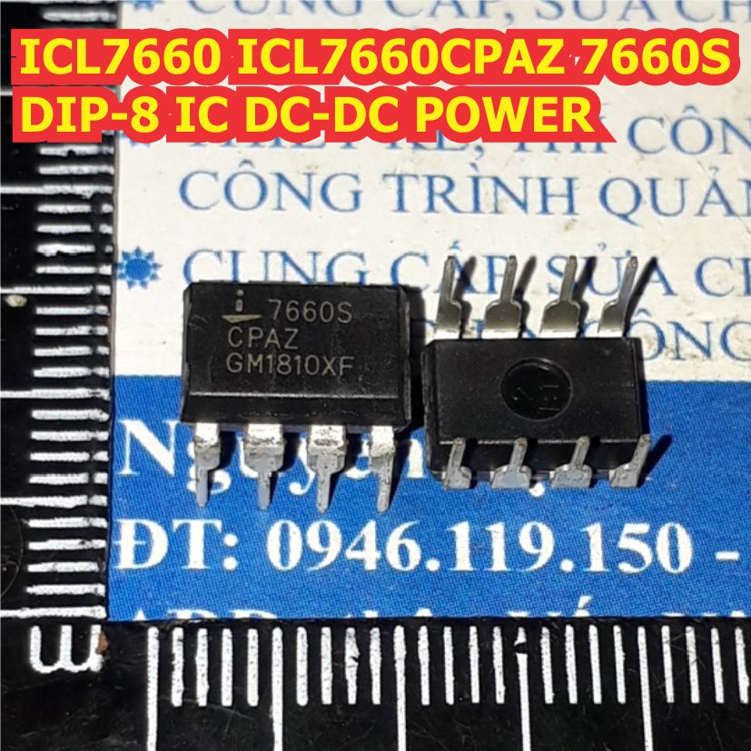 5 con ICL7660 ICL7660CPAZ 7660S DIP-8 IC DC-DC POWER kde8090