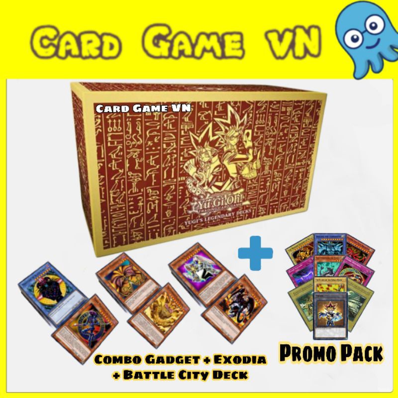 [BÀI IN] Bài YuGiOh - Full bộ bài của YuGi trong Legendary 1 - Card Game VN