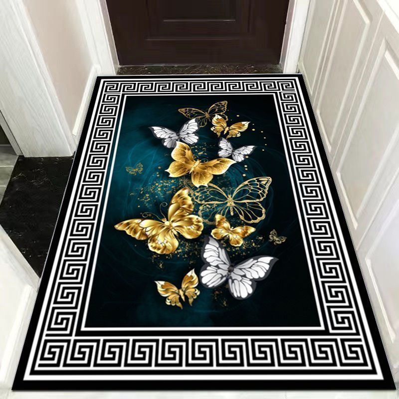 3d! Thảm chùi chân thấm hút nước chống trượt tiện dụng cho phòng khách/ phòng ngủ/ toilet