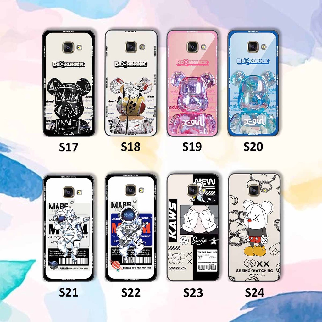 Ốp Samsung A9 Pro be@r brick mars thời trang, ốp lưng điện thoại viền dẻo siêu chất